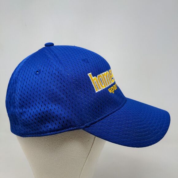 The Game Men's Fitted Hat Blue Embroidered Homestead Spartans Logo Polyester - Picture 4 of 7